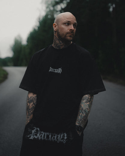 BARBED CUFF OVERSIZE TEE