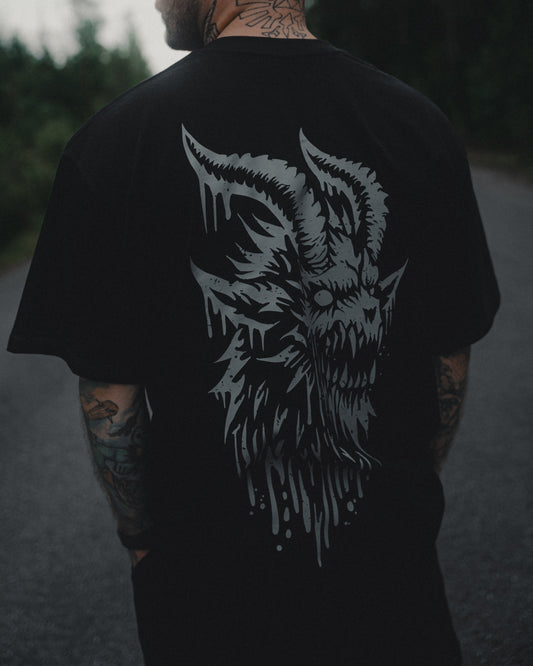 BARBED CUFF OVERSIZE TEE