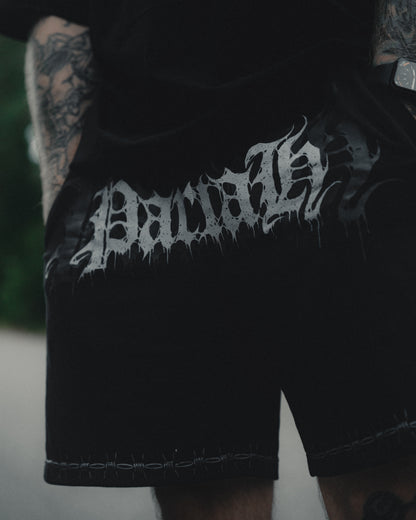 BARBED HEM SHORTS