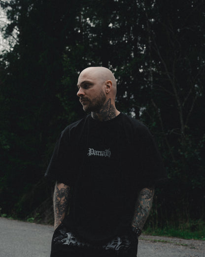BARBED CUFF OVERSIZE TEE