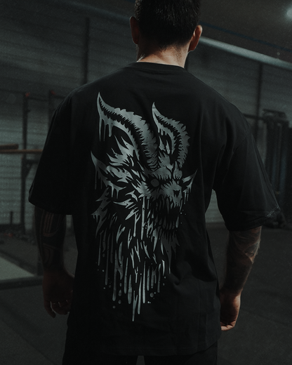 BARBED CUFF OVERSIZE TEE